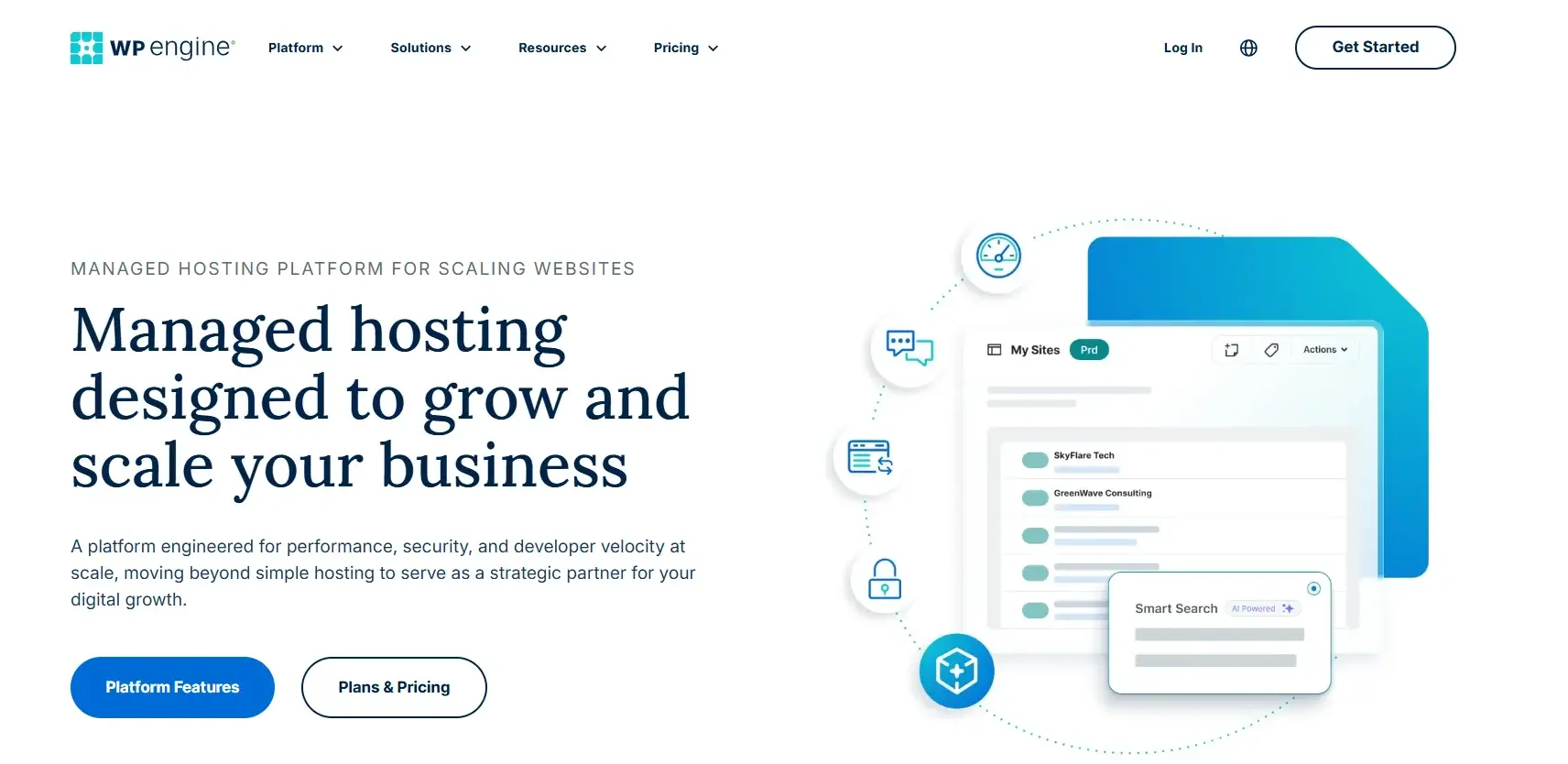WPEngine Managed WordPress Hosting Official Bannner 