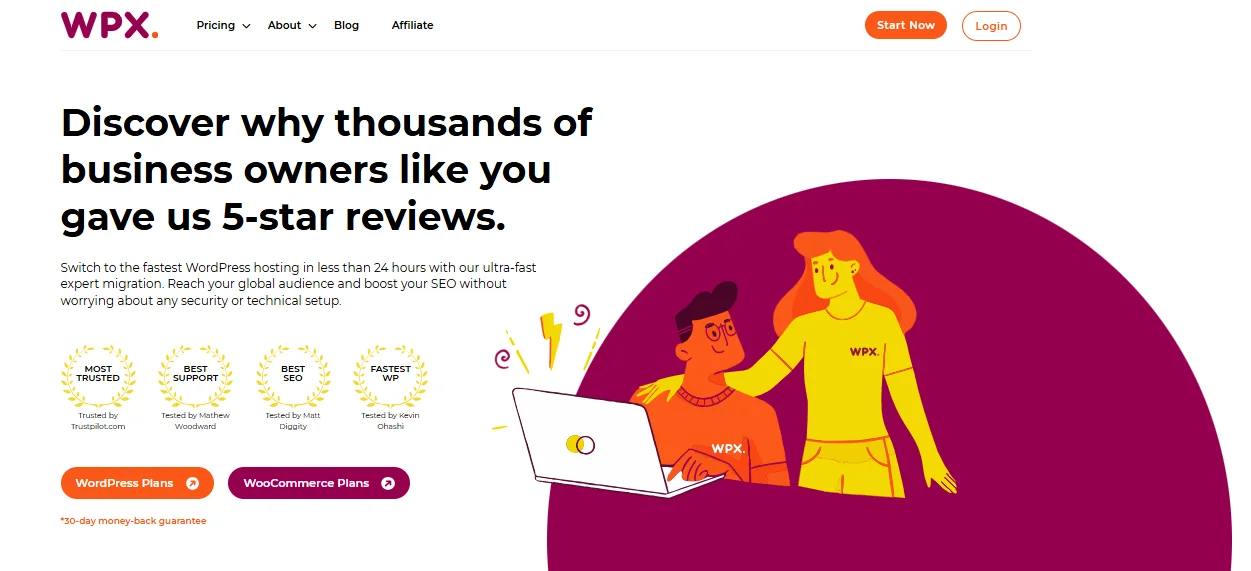 WPX Fastest WordPress Hosting Official Page 