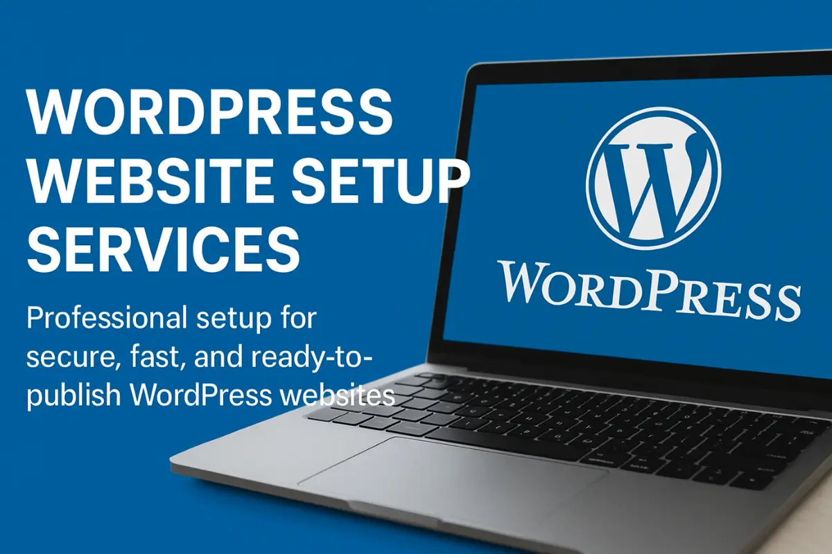Professional WordPress website setup service