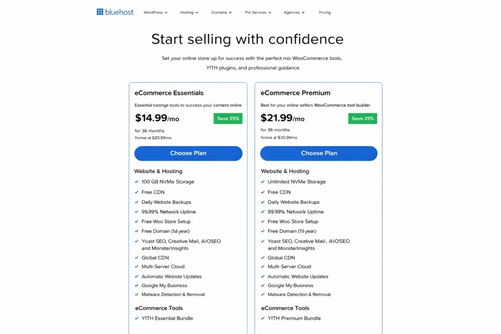 Start selling with confidence
