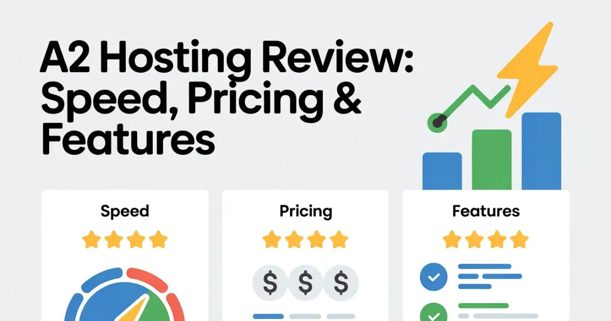 A2 Hosting Review: Speed, Pricing & Features pvyempire