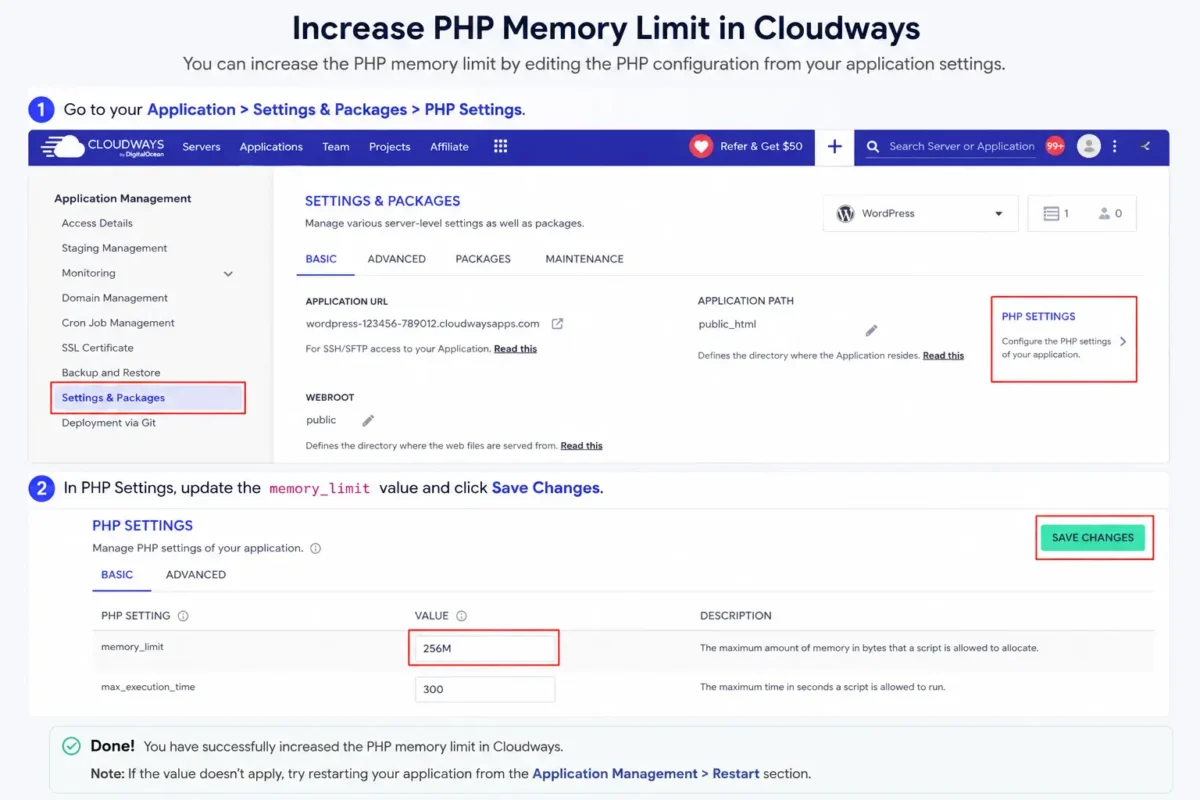 How to Increase the PHP Memory Limit