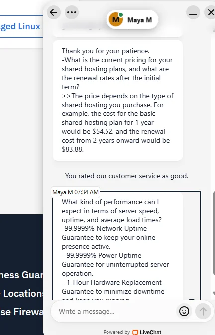 Customer Support