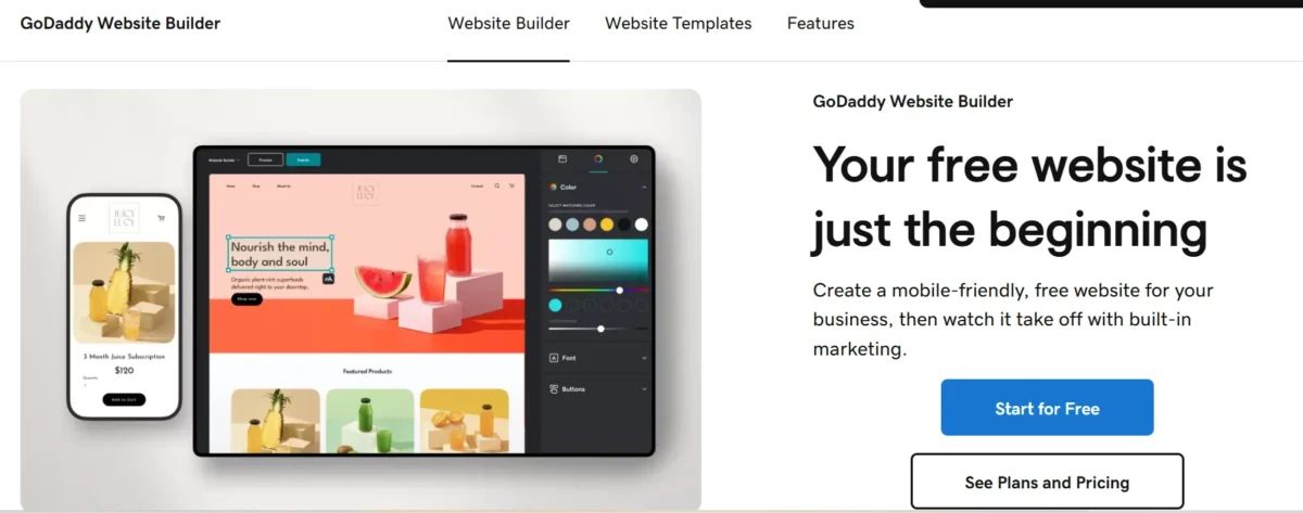 Integrated Website Builder PVYEmpire
