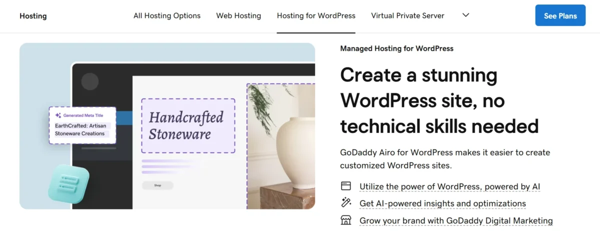 One-Click WordPress Hosting PVYEmpire