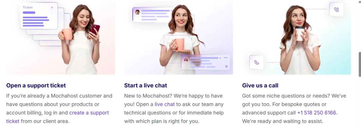 MochaHost Customer Support pvyempire