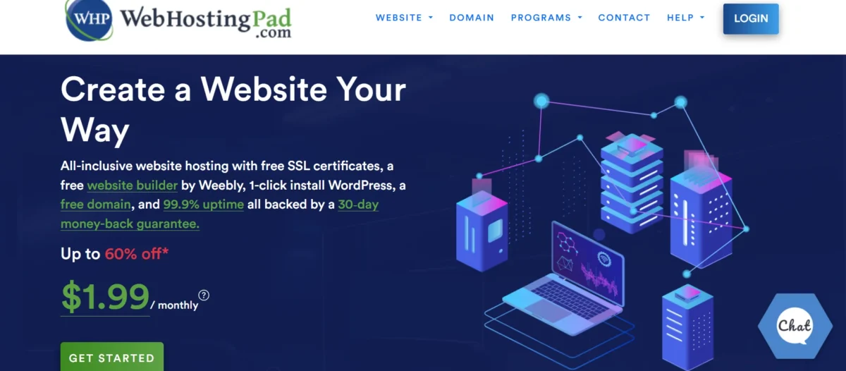 WebHostingPad Create a Website Your Way pvyempire