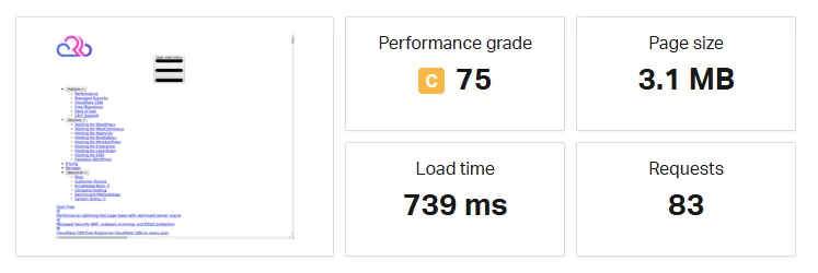 I Tested Page Speed – Fast Load but Needs Optimization pvyempire