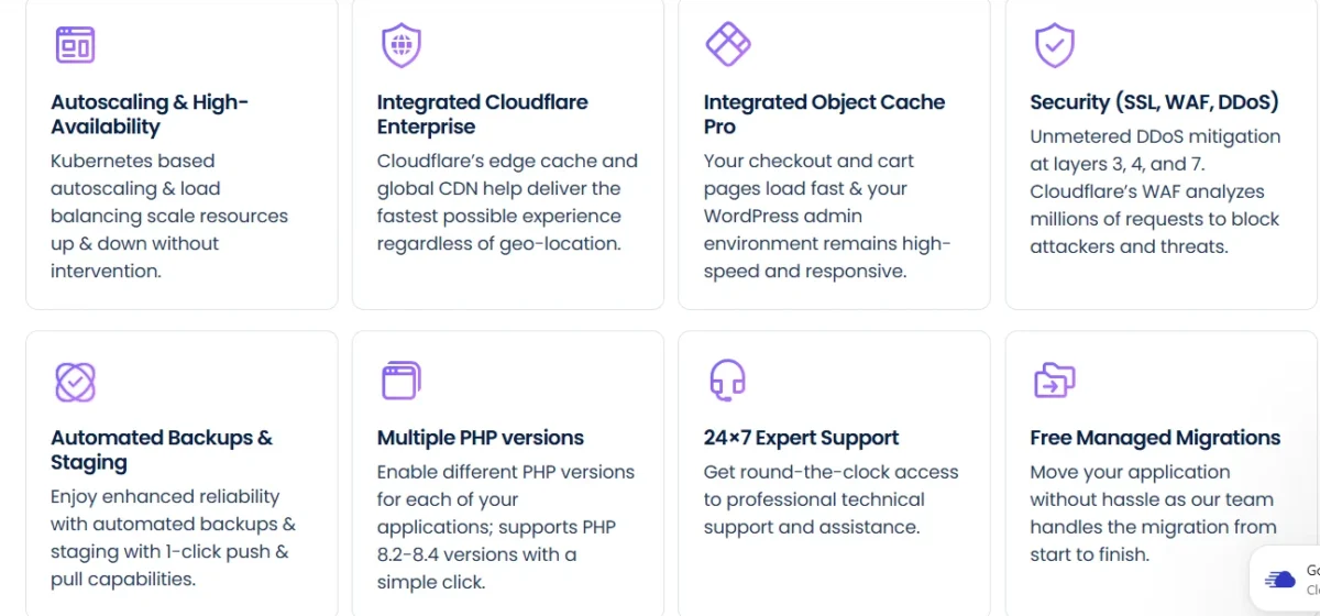 High Traffic Hosting for WordPress Made Better feature