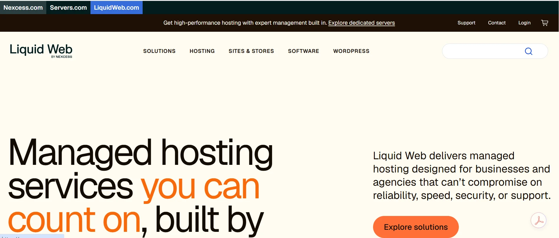 Nexcess: Feature-Rich Hosting for E-commerce Agencies