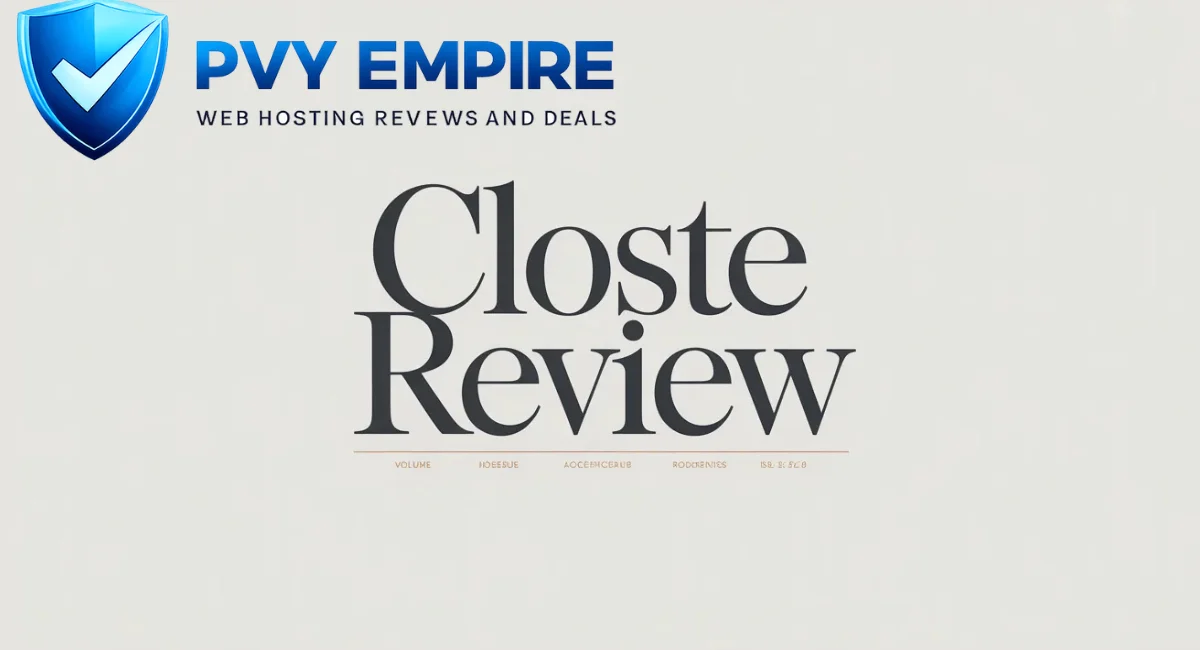 Closte Review: Features, Uptime & Support pvyempire