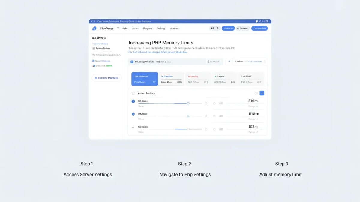 Increase the PHP Memory Limit in Cloudways