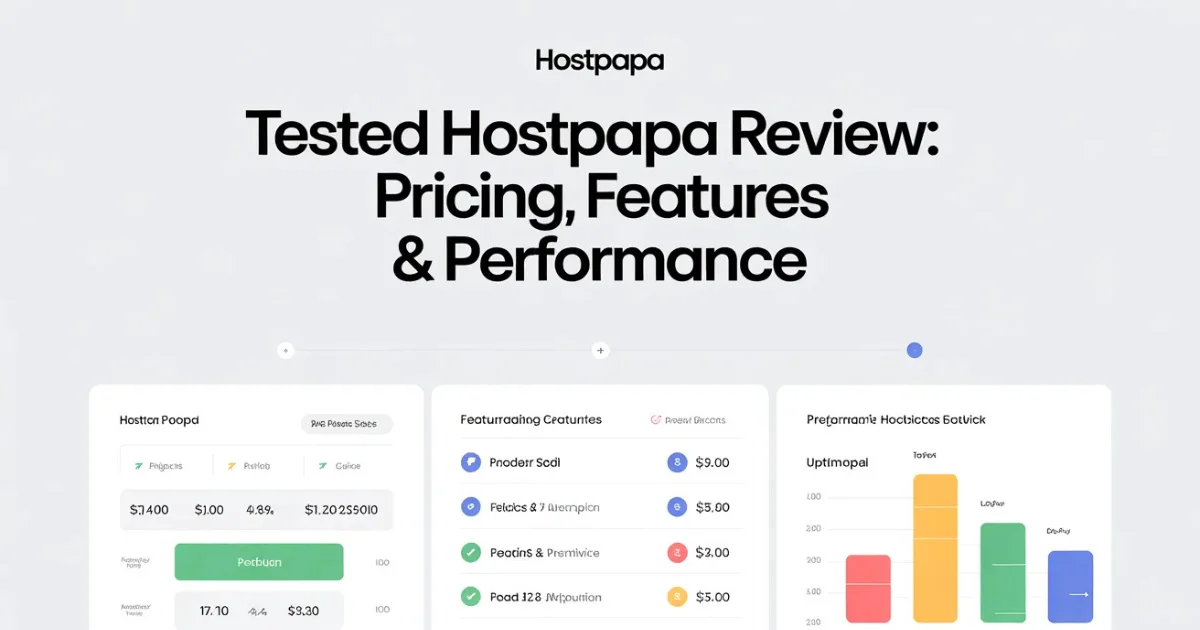 Tested Hostpapa Review: Pricing, Features & Performance PVYEmpire