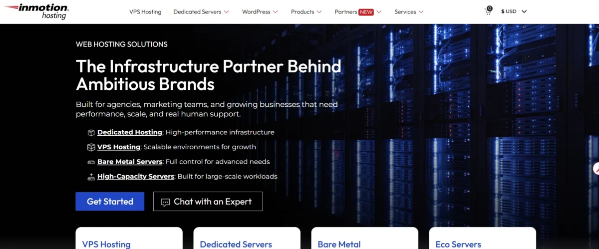 Best US-Based Support and Ample Storage for Hosting Heavy Sites – InMotion Hosting