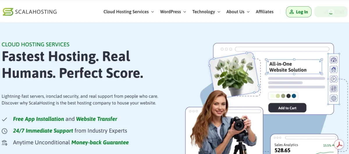 Best Web Hosting for eCommerce – ScalaHosting