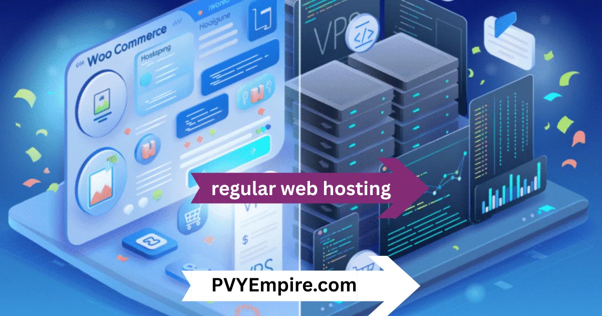 WooCommerce hosting vs regular web hosting