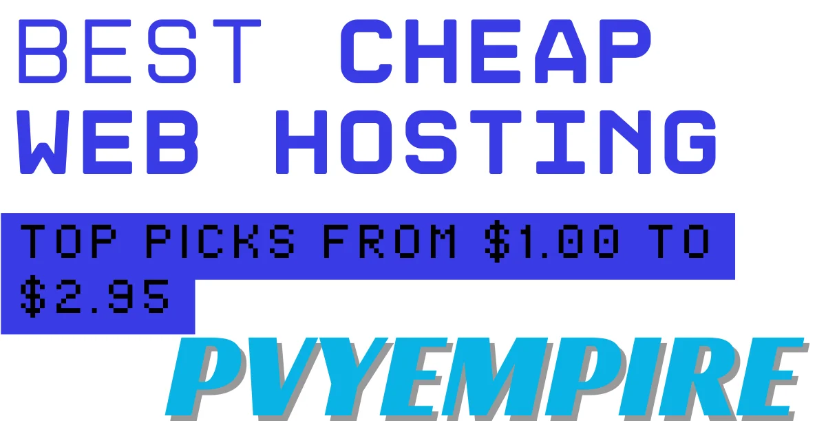 Best cheap web hosting