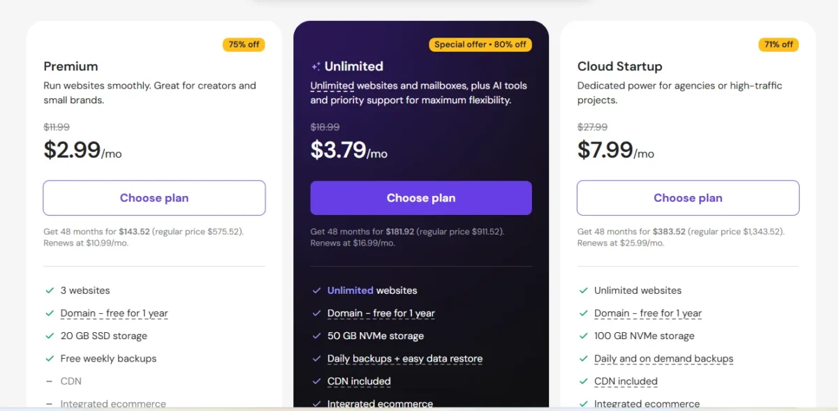 How Much Does Hostinger Business Hosting Cost