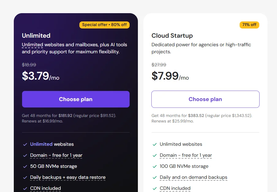 How Much Does Hostinger WooCommerce Hosting Cost