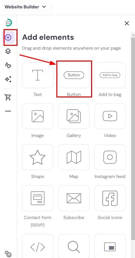 How to Make an Element Button Scrollable on Hostinger