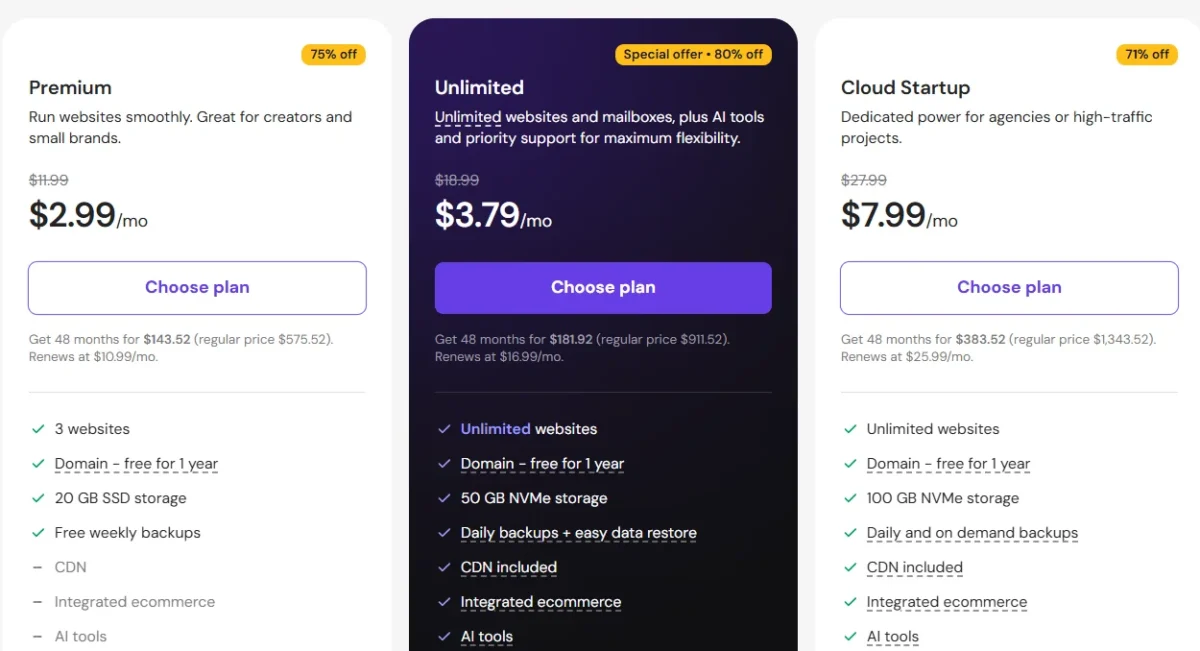 Which Hostinger WordPress Plan Should You Choose?