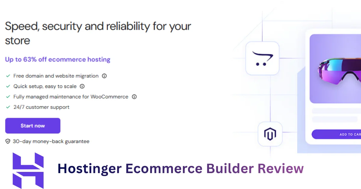 Hostinger Ecommerce Builder Review: Worth It?