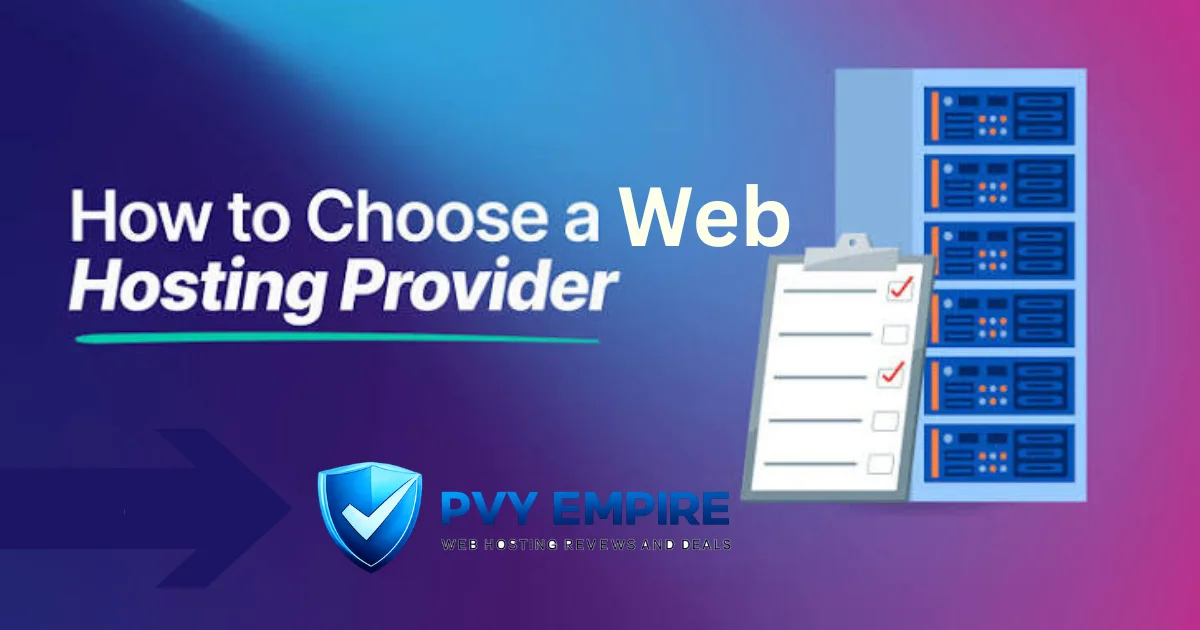 How to Choose a Web Hosting Provider