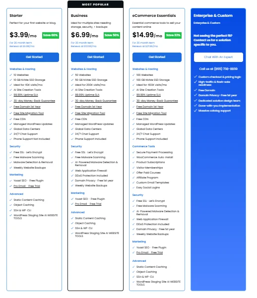 How Much Does Bluehost Cost Per Month