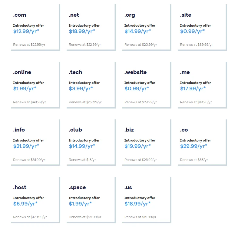 HostGator Domain Pricing & Renewal Costs